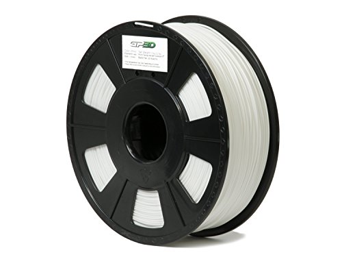 GP3D-ABS-White-3D-Printer-Filament-1KG-175mm-22lbs-Compatible-With-3D-Printers-Reprap-Makerbot-Replicator-2-Makergear-M2-and-up-Afinia-Solidoodle-2-Printrbot-0-0