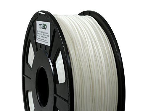 GP3D-PLA-White-3D-Printer-Filament-1KG-175mm-22lbs-Compatible-With-3D-Printers-Reprap-Makerbot-Replicator-2-Makergear-M2-and-up-Afinia-Solidoodle-2-Printrbot-0-1
