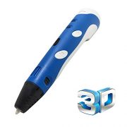 Samto-3D-Printing-Pen-for-3D-Drawing-and-Doodling-with-3-Loops-of-ABS-Filament-Blue-0