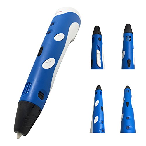 Samto-3D-Printing-Pen-for-3D-Drawing-and-Doodling-with-3-Loops-of-ABS-Filament-Blue-0-4