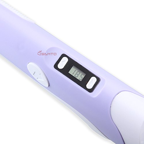 Samto-LCD-Screen-Ver2015-3D-Pen-for-3D-Doodling-and-3D-Drawing-with-3-Loops-of-175mm-ABS-Filment-Purple-0-0