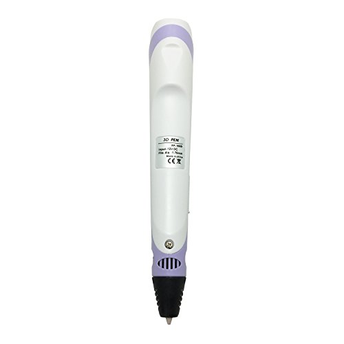 Samto-LCD-Screen-Ver2015-3D-Pen-for-3D-Doodling-and-3D-Drawing-with-3-Loops-of-175mm-ABS-Filment-Purple-0-3