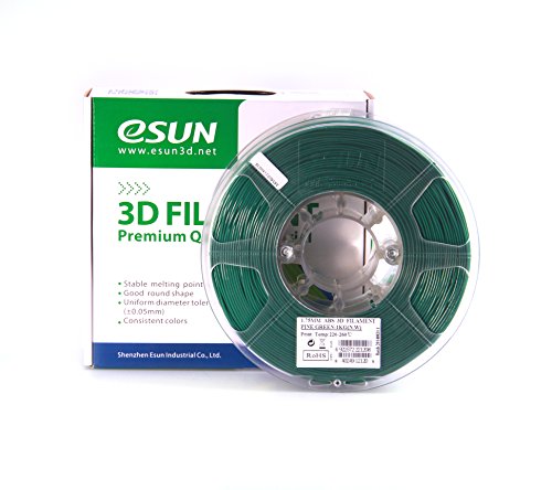 eSUN-175mm-Pine-Green-ABS-3D-Printer-filament-1kg-Spool-22lbs-Pine-Green-0