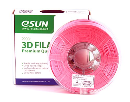 eSUN-175mm-Pink-ABS-3D-Printer-filament-1kg-Spool-22lbs-Pink-0
