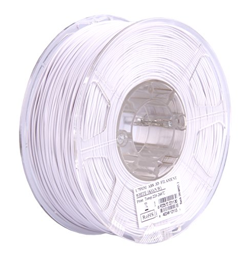 eSUN-3mm-White-ABS-3D-Printer-filament-1kg-Spool-22lbs-White-0-0