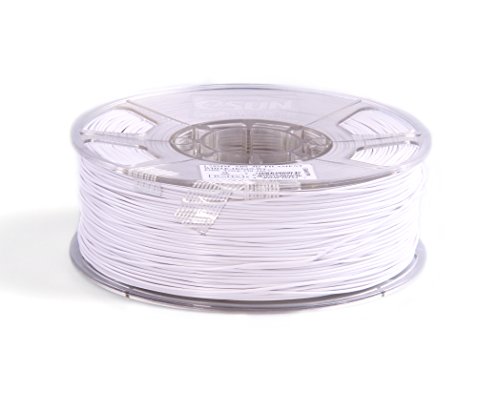 eSUN-3mm-White-ABS-3D-Printer-filament-1kg-Spool-22lbs-White-0-1